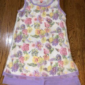 LittleMisMatched Sleeveless Flower Dress